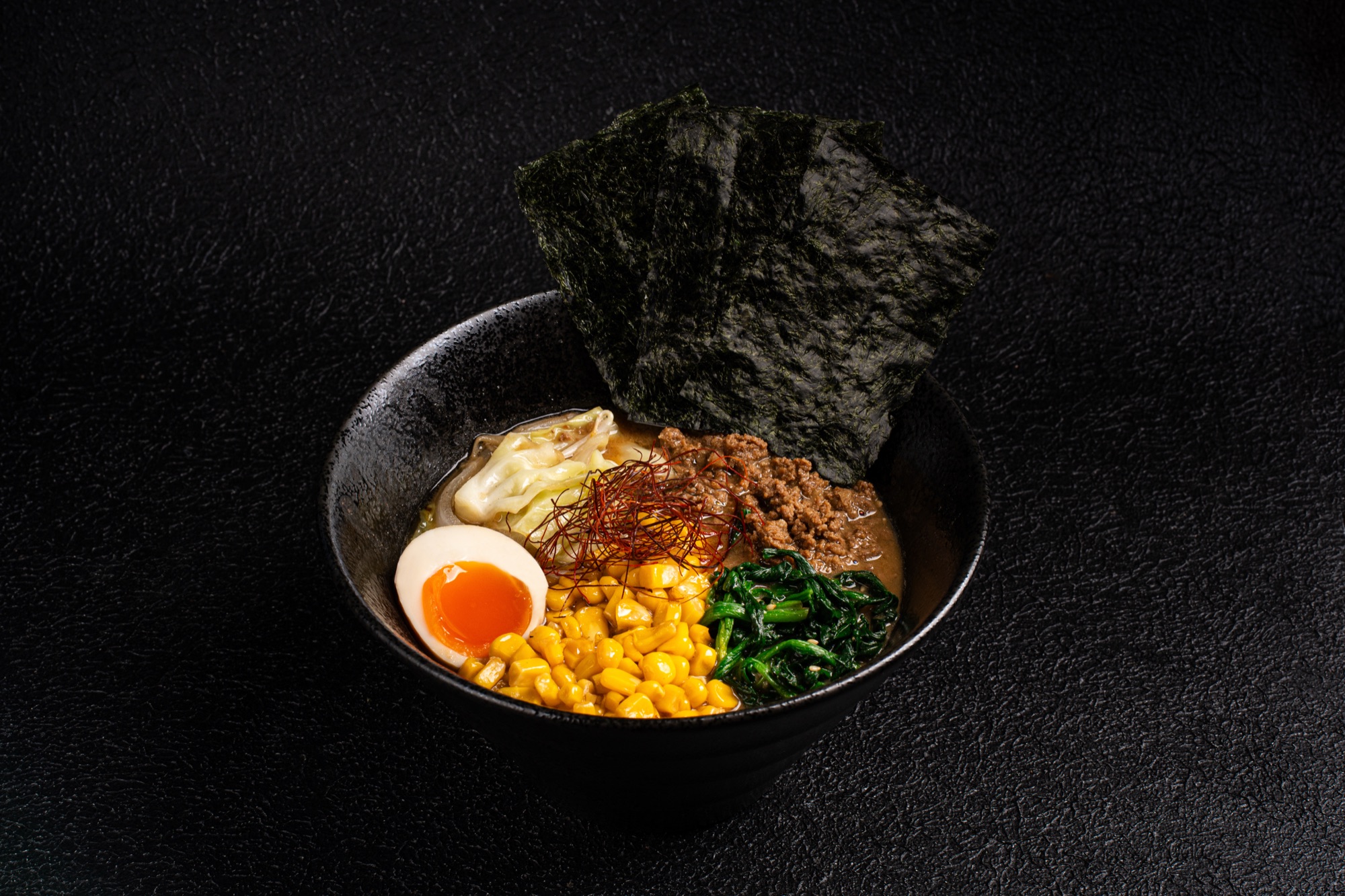 Rich, clarified broth